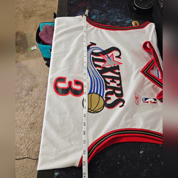 (EUC)Vintage Reebok Allen Iverson 76ers Jersey - Picture 6 of 12